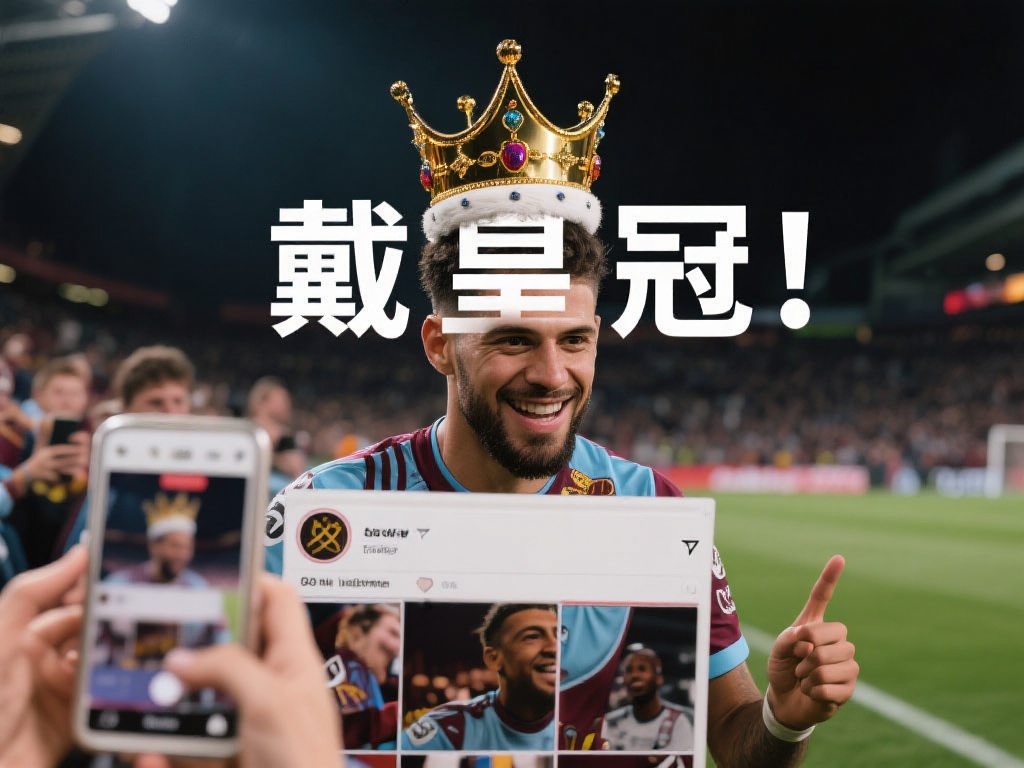 在社交平台上，粉丝们常常用“戴皇冠”来形容自己支持